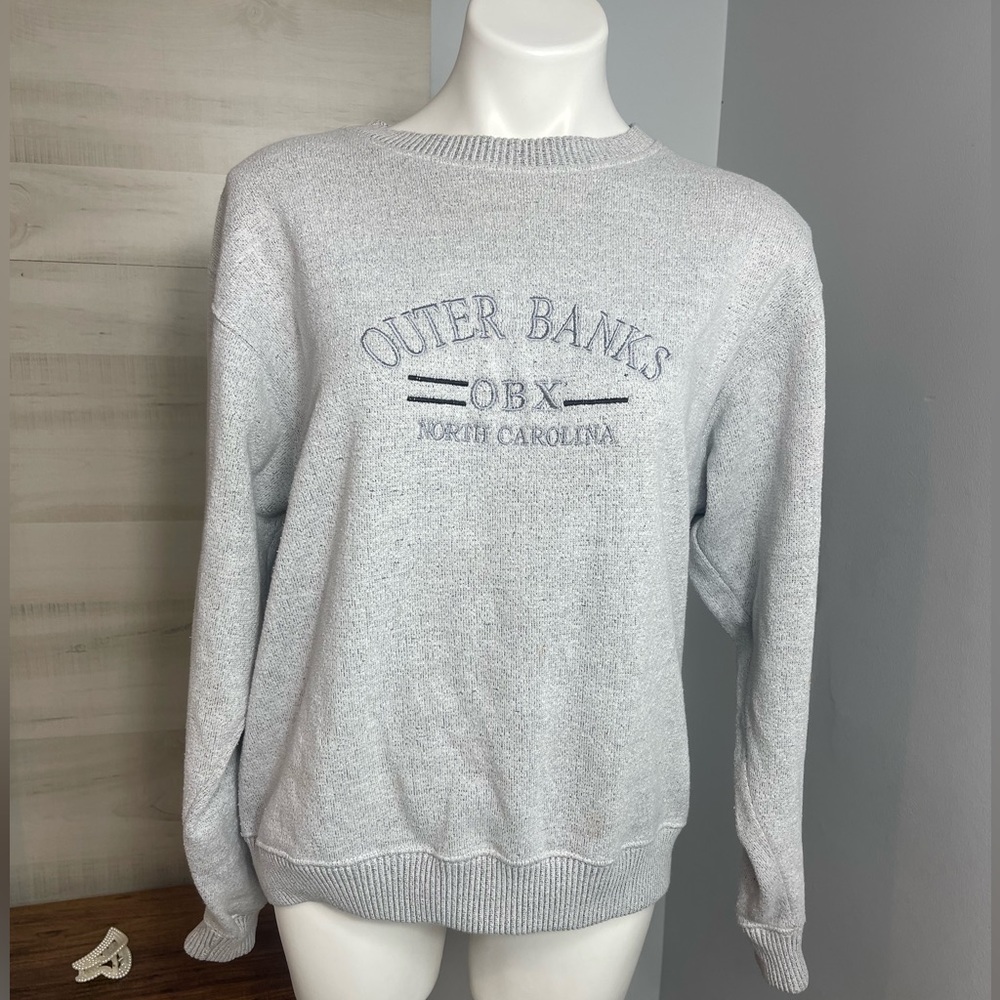 Outer Banks Crew-Neck Grey Sweatshirt
